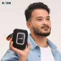 Rock Thunder Bluetooth Speaker With 12Hrs Playtime || USB/TF Card || FM || Powerful Bass || Rugged Built || TWS Feature || RGB Lights || IPX5 Water & Shock Resistant Speaker. 