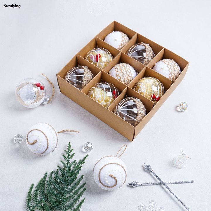 Sutuiying%20Christmas%20Snow%20Ball%20Painted%20Ball%20Golden%20Silvery%20Glitter%20Stars%20Luxury%20Christmas%20Tree%20Hanging%20Window%20Decoration%20Small%20Gifts%20Toy%20-%20Image%202