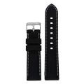 22Mm Silicone Watch Band Wrist Rubber Mens Strap Sport Diver Waterproof White - Intl. 