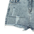Blue Jeans Gunz Design Half Pant For Women. 