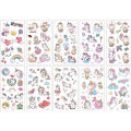 10PCS New Tattoos for Children Transfer Tattoos for Kids Mini Waterproof Tattoos Festival Glitters Face Unicorn Animals Stickers. 