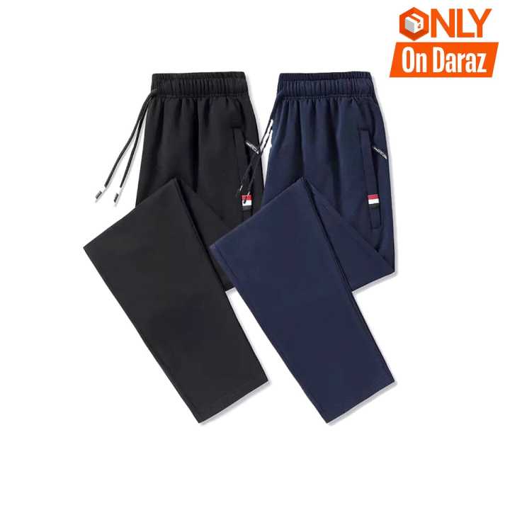 Solid Winter Trouser With Fleece Inside For Men-Set Of 2 - Fashion | Trousers For Men | Men'S Wear | Trousers