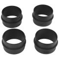 JAERBEE 4X 75mm Car Heater Ducting Pipe Joiner Air Parking Heater Hose Tube Connector for. 