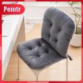 Peiotr- Breathable Seat Cushion Cozy Comfortable Winter Desk Chair Cushion with Anti-slip Strap Keep Warm Stay Comfy All Day Long for Office. 