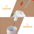 OUMERY Electric Milk Frother Hand Mixer Stainless Steel Electric Egg Whisk Handheld Mixer for Coffee Protein Cooking Baking. 