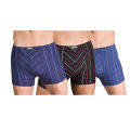 Pack Of 3  Men Boxer Briefs Cotton Lining Underwear (Color /Print May Vary) By Rc. 