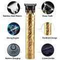 Vintage T9 Rechargeable Electric Hair Trimmer plastic body for men. 