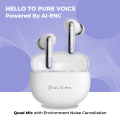 Ultima Boom 311| Wireless Earbuds | Ultima Link App | Dual Tone Design | ENC | 42H Total Playtime | Low Latency |Deep Bass & Clear Highs | IPX4 Water Resistance | App-Controlled EQ Modes | Swift Pair Bluetooth 5.4 | Voice Assistant Compatible. 