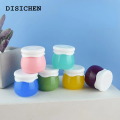 DISICHEN 1pc 5ml Portable Honey Lip Gloss Empty Bottle Cute Plastic Balm Container Jar Shaped Reusable with Small Spoon Refillable Hot. 