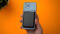 iPhone Magnetic Leather Wallet with MagSafe And Notification Super Fine Quality. 