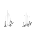 JINMY 2X Tools New Quality Hooks Rods Paintless Dent Removal Car Repair Door Dent Ding Hail Removal. 