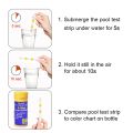 Smart Swimming Pool and Hot Spring Water Chemistry Test Strip Water Quality PH Total Alkalinity Total Hardness Test. 