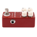 ARELENE 2X Mini Guitar Effect Pedal Mini Crunch Red Distortion Guitar Pedal True Bypass Full Metal Shell. 