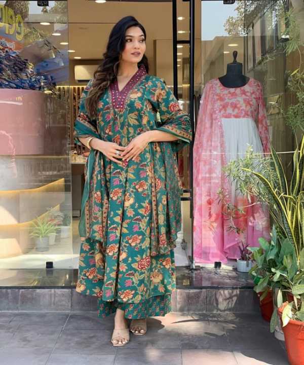 Fabdale%203%20Piece%20Floral%20Print%20Viscose%20Rayon%20Kurta%20Suruwal%20Set%20with%20Dupatta%20%7C%20Salwar%20Suit%20for%20Women%20(DVST-009)%20-%20Image%206