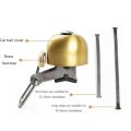 DIY with Loud Sound Bicycle Brass Bell Riding Safety Cycling Equipment Vintage Brass Bell Bicycle Bell Dead Flying Bike. 