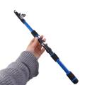 Small Portable Telescopic Fishing Rod Hard 45cm Storage Mini Fishing Pole Ultra Short .8m Fishing Hand Pole Stream Lake. 