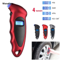 Wenefang Car Portable Digital LCD Display Tyre Air Pressure Gauge Tester Bargain price Handheld Backlight High Precision Tire Monitoring Safety Tool. 