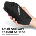NAMUNY 2X 0.6L Bike Saddle Bag Waterproof Tail Bag with Tail Light Hanging Road Bicycle Accessories. 