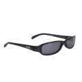 FEIDA Fd 2085 Retro Rectangle Black Small Frame Narrow Sunglasses For Men. 