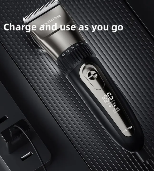 FLYCO%20FC5908%20Portable%20Intelligent%20LED%20Electric%20Hair%20Trimmer%20-%20Image%208
