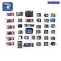Anedshaop 45 in 1 Sensors Modules 16 Kinds Starter Kit For Arduino Raspberry Profesional Pi , Better Than 37 in 1 With Box DIY UNO R3 MEGA2560. 