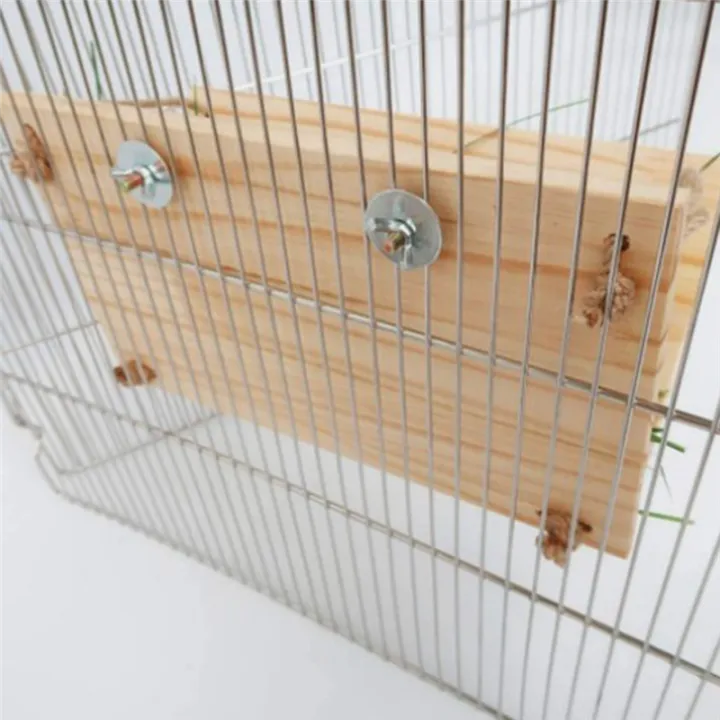 Grass Stand Feeding Hay Feeder Wood Bunny Small Pet Cage Food Container ...