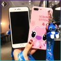 Stitch Phone Case itel P15 P17 P17 Pro P32 P33 P33 Plus P36 P36 Pro P37 P37 Pro P38 P38 Pro Phone Casing Cartoon Stitch Wristband Lanyard Strap Silicone Shockproof Phone Cover. 
