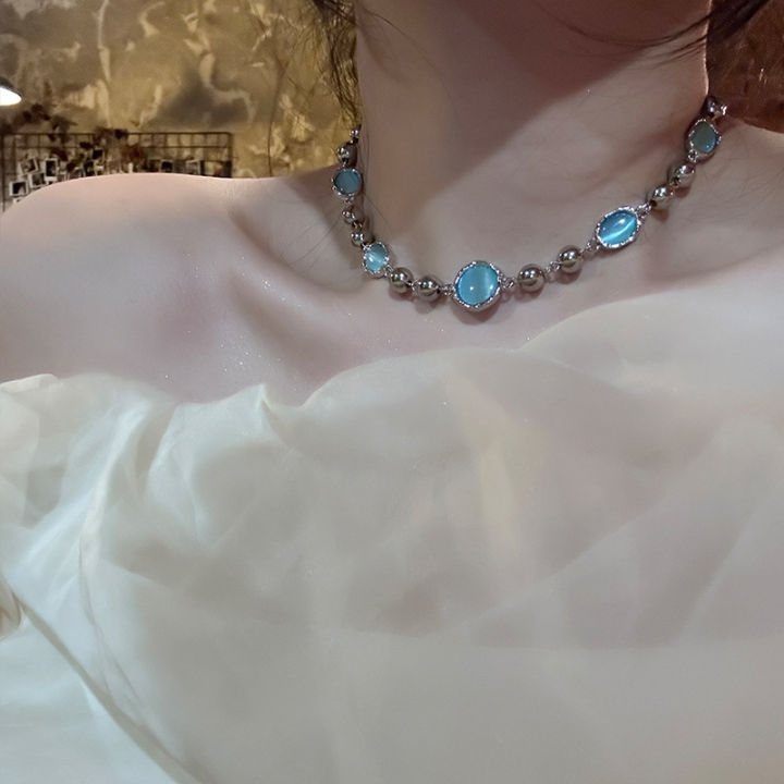 %E3%80%90New%20arrival%E3%80%91Cold%20wind%20blue%20opal%20chain%20stitching%20necklace%20feminine%20light%20luxury%20high%20sense%20clavicle%20chain%202024%20new%20-%20Image%202