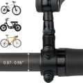 Bike Mirror 2 Pack, Bike Mirrors Handlebar Rearview Mirror, 360° Rotatable Bike Rear View Mirror, Safe Wide Angle HD Easy to Use. 
