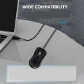R8 1651 USB Wired Mouse | Optical Mouse | For Computer & Laptop | Black | 100% Genuine. 