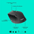 Logitech M720 Triathlon Multi-Device Mouse / Wireless & Bluetooth / Hyper-Fast Scrolling. 