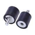 4pcs M4 Outside Inside Anti Vibration Rubber Buffer Insulator Attachment 15mmx15mm. 