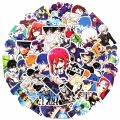 Artsy Home 25/50 Pcs Anime Blue Lock Stickers for Laptops Cellphone Guitar. 