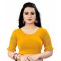 Back Work Cotton Blouse For Women. 