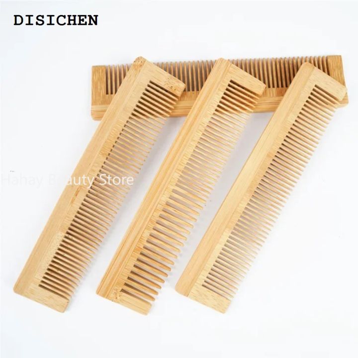 DISICHEN Affordable 1Pcs Wooden Comb Bamboo Massage Hair Combs Natural Anti-static Hair Brushes Hair Care Massage Comb Men Hairdressing Styling Tool