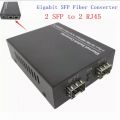 Bizzy Gigabit SFP Media converter SFP to 1/2/4/8 RJ45, 100/1000M fast Ethernet transceiver module, IP camera Fibre Channel switch. 
