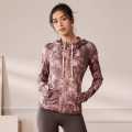 Women Sports Jacket Summer New Stretchable Tie Dye Sports Gym ]Windcheater Long Sleeve Zip Up | Fitness Skinny Yoga & Casual Jackets | Women'S Wear. 