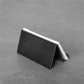 High-End Creative Metal Table Organizer Cellphone Holder Stainless Steel Business Card Holder Business Card Storage Name Tag Display Rack Name Card Display Stand. 