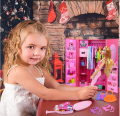 Barbie Fashionistas Closet Portable Fashion Toy with Doll, Clothing, Accessories and Hangars, Gift for 3 to 8 Year Olds. 