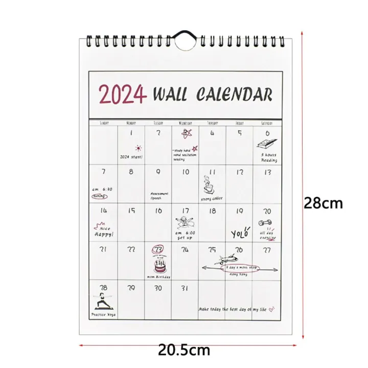 Decoration%202024%20Wall%20Calendar%20Multi-function%20Home%20Decor%20Household%20Calendars%20Notebook%20Yearly%20Daily%20Schedule%20Home%20Office%20-%20Image%203