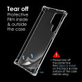 Samsung Galaxy S22 Ultra Case, Clear Protective Cell Phone Cover Shockproof with Transparent Slim. 