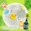 Natural Baby Shampoo & Gently Body Wash for Kids - (2-in-1) Head to Toe Cleanser with Avocado & Provitamin B5. 