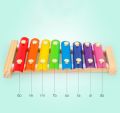 Baby Kids Wisdom Musical Toys Piano Xylophone Development Wooden Instrument Baby Music Instrument Educational Toy Baby Xylophone. 