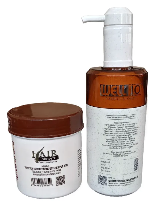 Well%2010%20Professional%20Hair%20Fall%20Control%20Shampoo%20and%20Hair%20Regrowth%20Teatment%20%20SPA%20(500+500)ml%20-%20Image%202