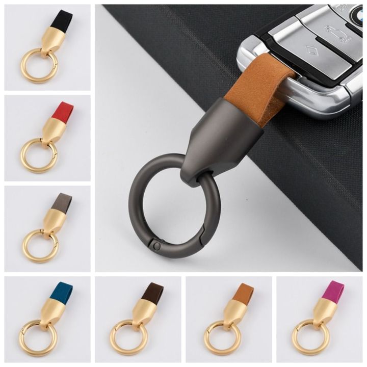 Key%20Holder%20Car%20Key%20Buckle%20Creative%20Keys%20Organizer%20Key%20Ring%20Leather%20Key%20Chain%20Bag%20Charms%20Pendant%20Round%20Buckle%20Keychain%20Accessories%20-%20Image%206