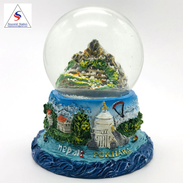 Annapurna Designed  Statue Snow Globe