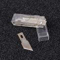 5pcs/set Metal Non-Slip Hand Tools Scalpel Knife Parts PCB Repair 10pcs Blades Cutter Craft Knives. 