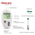 Sinocare Safe Accu Blood Glucose Monitoring System with 10 Strips Free. 