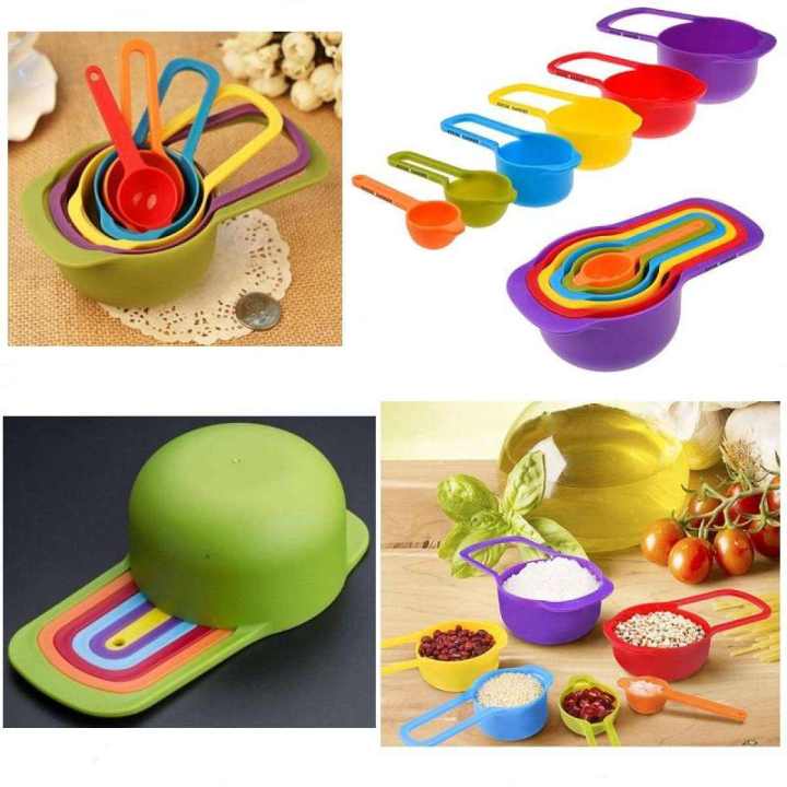 Pack of 5 Baking Tool Measuring Cup Measuring Spoon Set