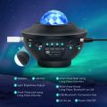 Star Projector Night Light 2 In 1 Star Galaxy Projector & Led Nebula Cloud/rotatable Ocean Wave Projector With Remote Control & Bluetooth Music Speaker For Kids Adults Bedroom Decoration. 